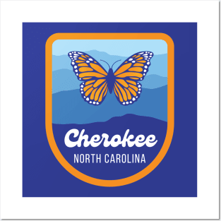 Cherokee North Carolina Tourist Souvenir Posters and Art